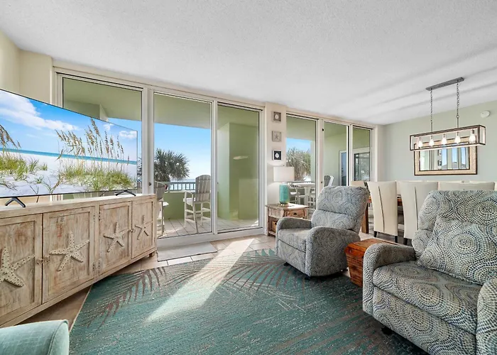 Beachclub A-201-2nd Floor Beachfront-4 Bed-4bath-luxe Condo-resort-sleeps 10 Gulf Shores