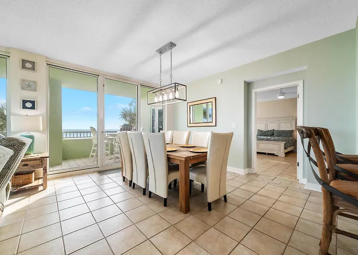 Beachclub A-201-2nd Floor Beachfront-4 Bed-4bath-luxe Condo-resort-sleeps 10 Apartment