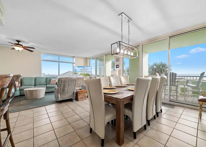 Beachclub A-201-2nd Floor Beachfront-4 Bed-4bath-luxe Condo-resort-sleeps 10 Apartment