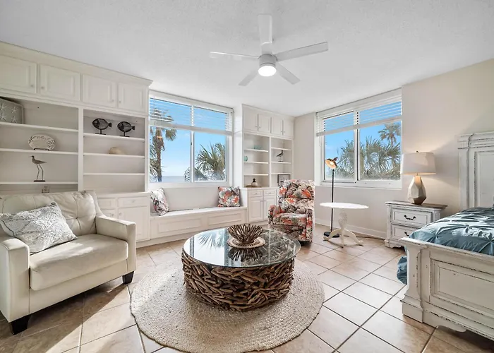 Apartment Beachclub A-201-2nd Floor Beachfront-4 Bed-4bath-luxe Condo-resort-sleeps 10 Gulf Shores