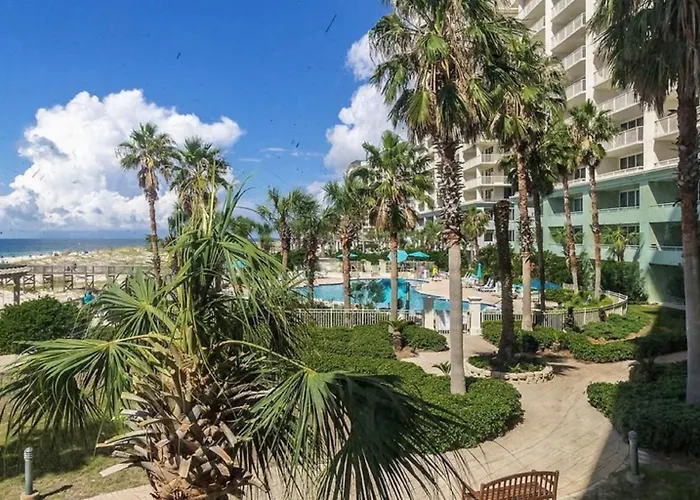 Apartment Beachclub A-201-2nd Floor Beachfront-4 Bed-4bath-luxe Condo-resort-sleeps 10 Gulf Shores