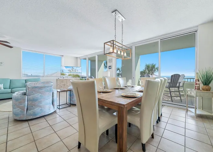 Beachclub A-201-2nd Floor Beachfront-4 Bed-4bath-luxe Condo-resort-sleeps 10 Gulf Shores