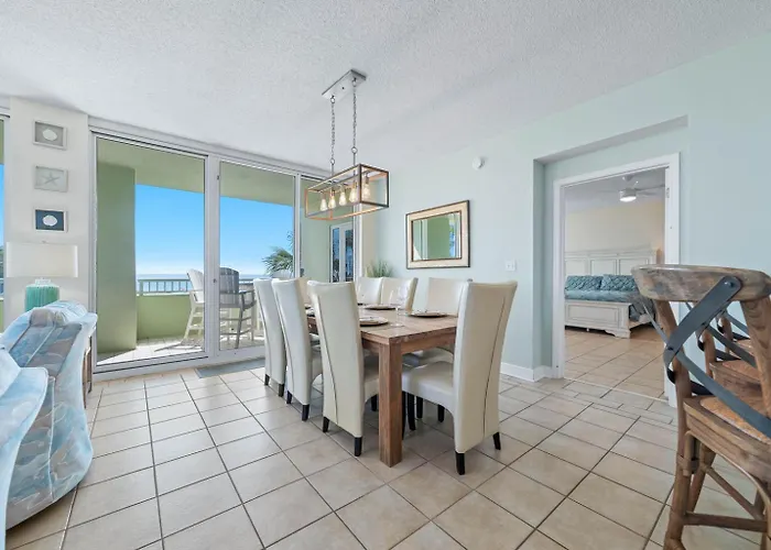 Apartment Beachclub A-201-2nd Floor Beachfront-4 Bed-4bath-luxe Condo-resort-sleeps 10 Gulf Shores