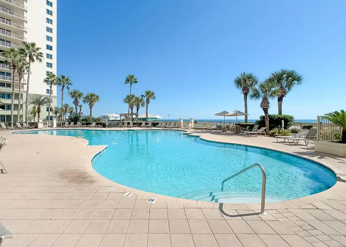 Apartment Beachclub A-201-2nd Floor Beachfront-4 Bed-4bath-luxe Condo-resort-sleeps 10 Gulf Shores